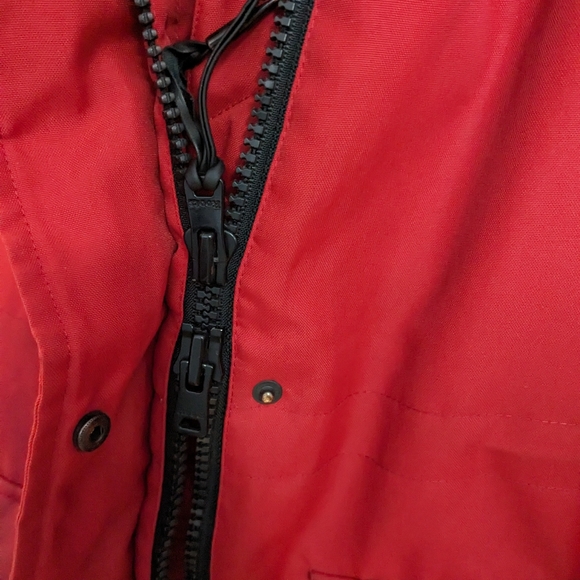 Roots, Hooded Winter Jacket, Red - Picture 6 of 10